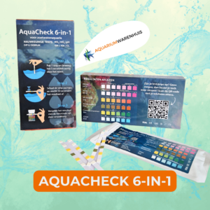 AquaCheck 6 in 1 teststrips aquarium